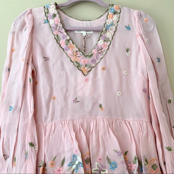 NWT LoveShackFancy Paris Dress - Picture 5 of 12